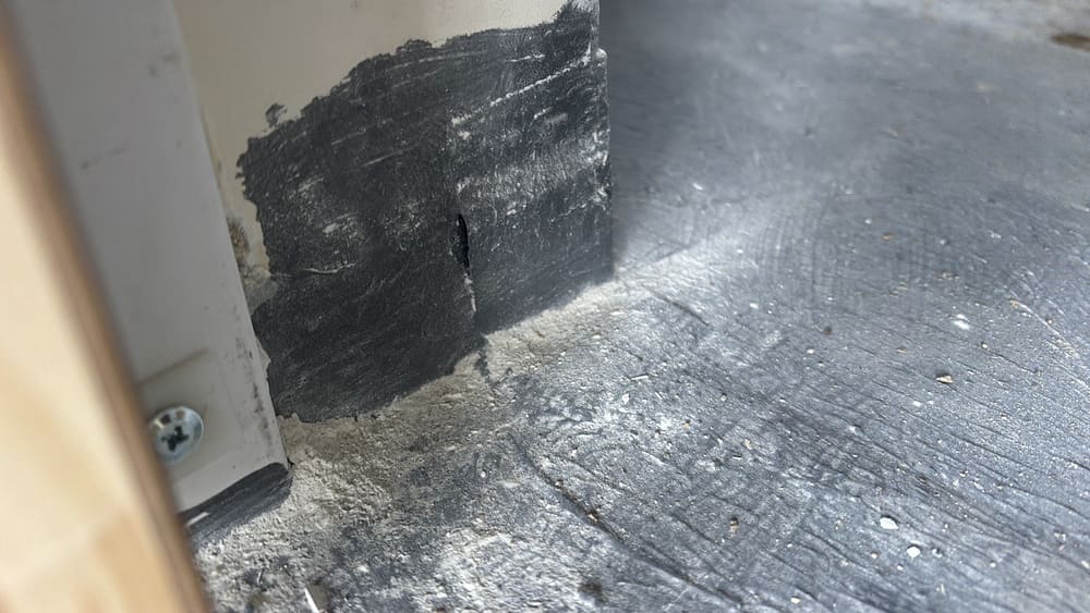 Additional coat required, recorded during a waterproofing inspection in Beveridge