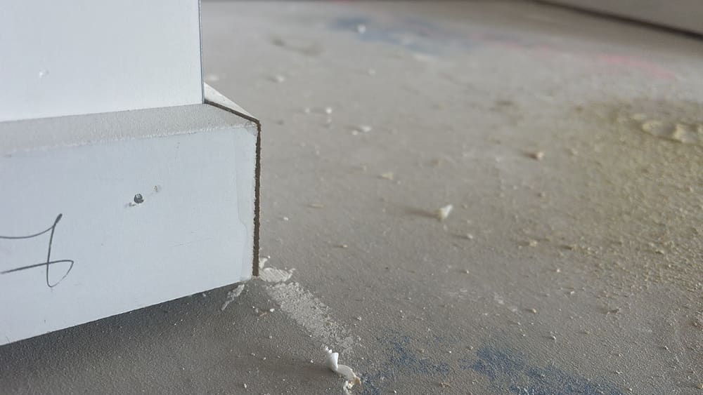 Joints not aligned, recorded during a pre-purchase inspection in Beveridge